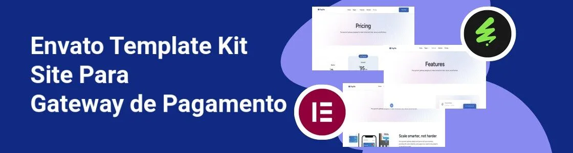 Wordpress completo template kit site para gateway de pagamento 3YWKQ2Q