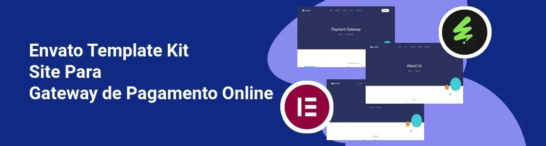 Wordpress completo template kit site para gateway de pagamento online F5VJFHS
