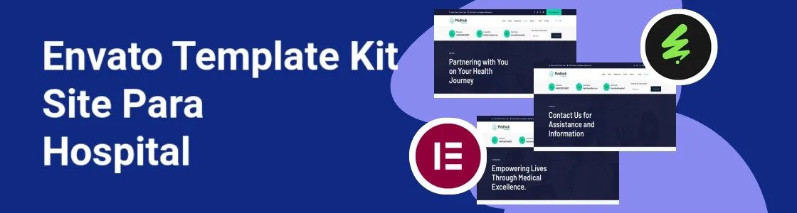 Wordpress completo template kit site para hospital 54RB96K