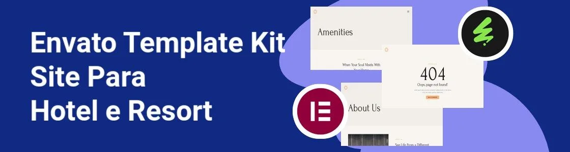 Wordpress completo template kit site para hotel e resort HTDK6BP