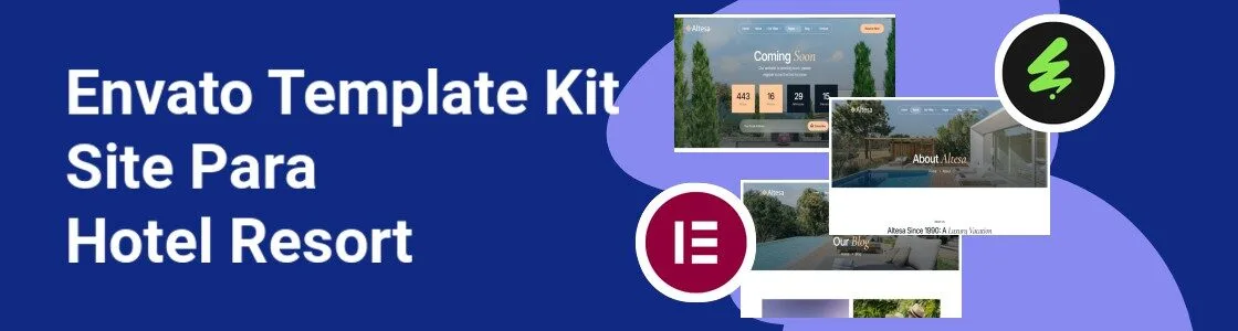 Wordpress completo template kit site para hotel resort MK8AJ2T
