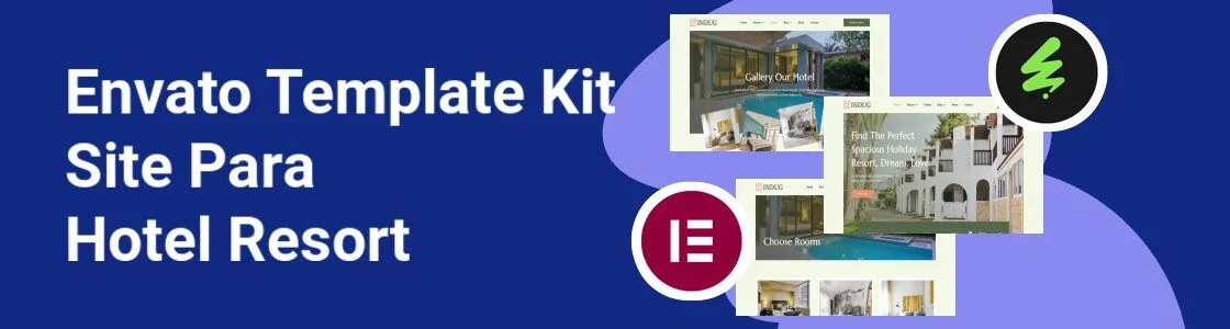 Wordpress completo template kit site para hotel resort V6QSP67