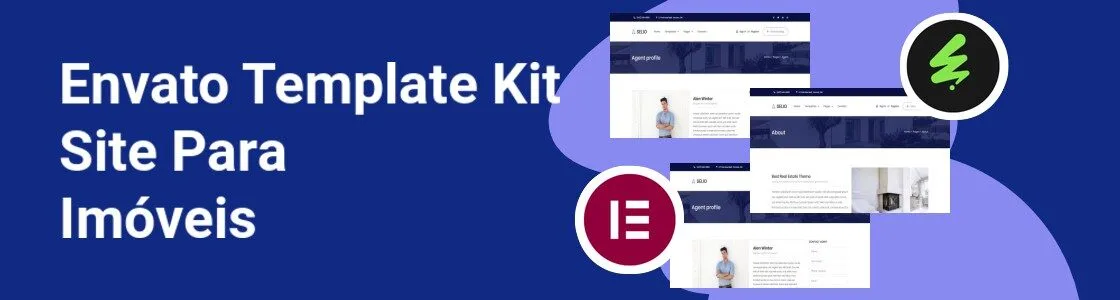 Wordpress completo template kit site para imoveis V2QT635