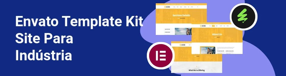 Wordpress completo template kit site para industria JH9VE7W