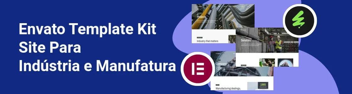 Wordpress completo template kit site para industria e manufatura YMVS3VR