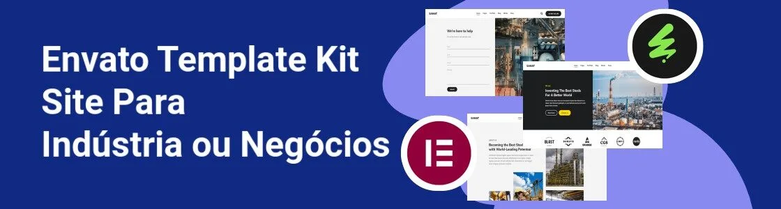 Wordpress completo template kit site para industria ou negocios 8NF3YQX