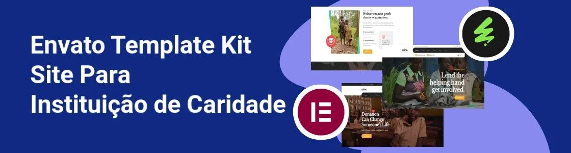 Wordpress completo template kit site para instituicao de caridade Q8GTKMH