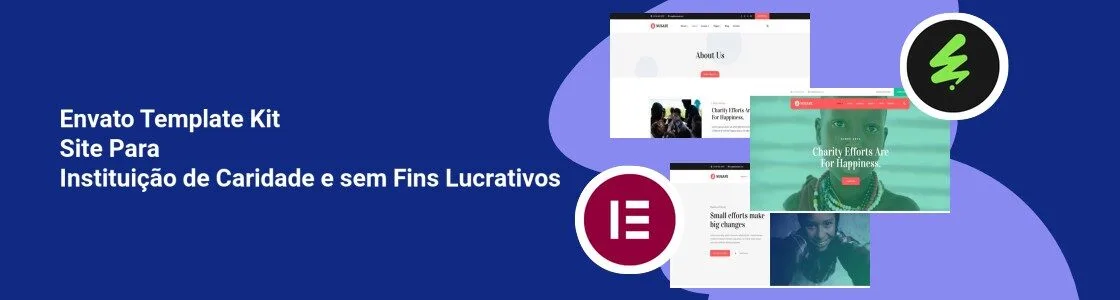 Wordpress completo template kit site para instituicao de caridade e sem fins lucrativos 9A765FQ
