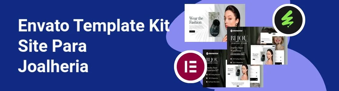 Wordpress completo template kit site para joalheria EWAVHSH