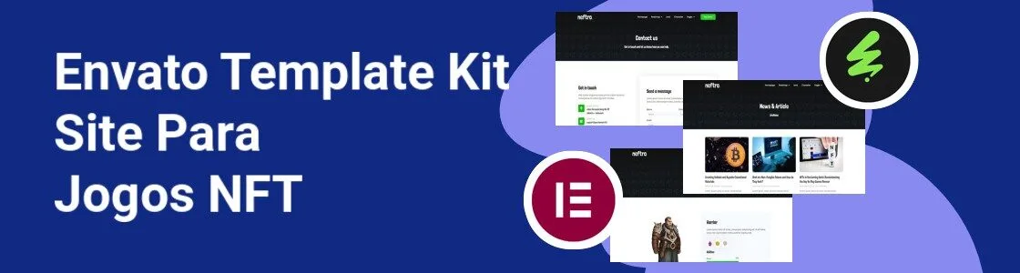 Wordpress completo template kit site para jogos nft DJWRAUS