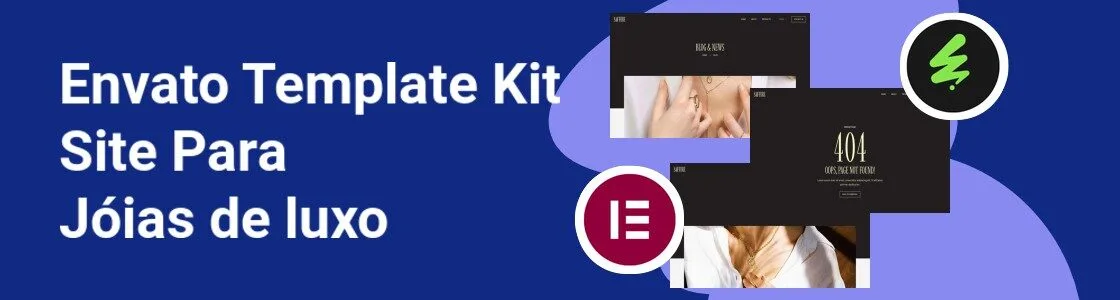 Wordpress completo template kit site para joias de luxo R5MJUU2