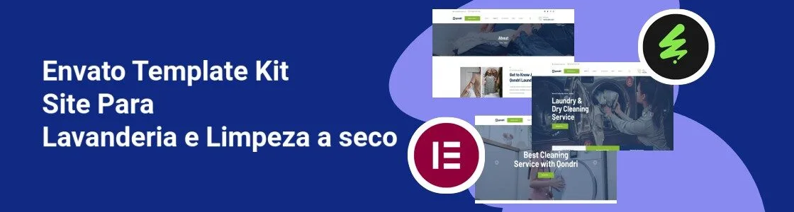 Wordpress completo template kit site para lavanderia e limpeza a seco SXC5JH7