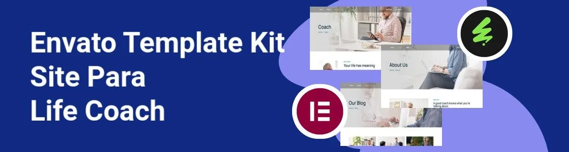 Wordpress completo template kit site para life coach 5H98XF8