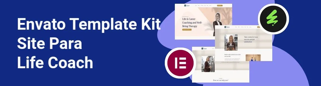 Wordpress completo template kit site para life coach SG9Z8S6