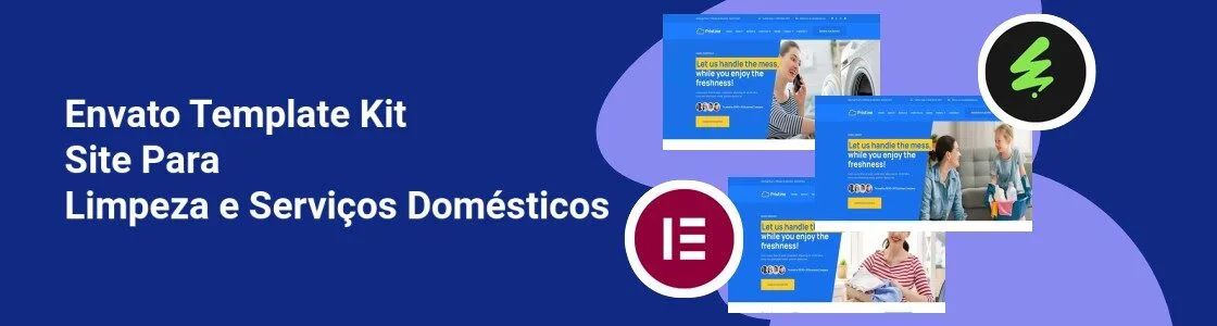 Wordpress completo template kit site para limpeza e servicos domesticos Y85MQL3