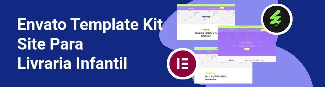 Wordpress completo template kit site para livraria infantil 9KAQVHB