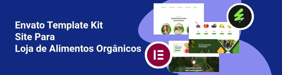 Wordpress completo template kit site para loja de alimentos organicos UYNC6H4