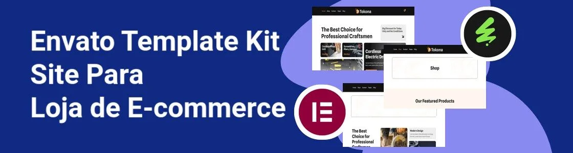 Wordpress completo template kit site para loja de e commerce NA53CUE