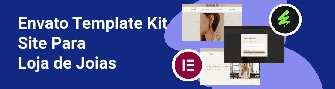 Wordpress completo template kit site para loja de joias NJKCM44