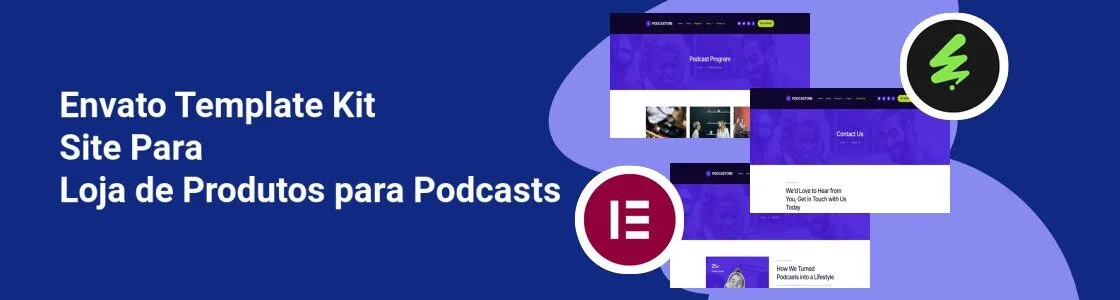 Wordpress completo template kit site para loja de produtos para podcasts A5S3JHK