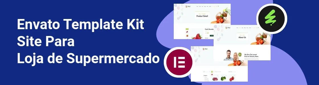Wordpress completo template kit site para loja de supermercado 5VKCE9V
