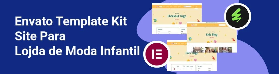 Wordpress completo template kit site para lojda de moda infantil 6U97JTB