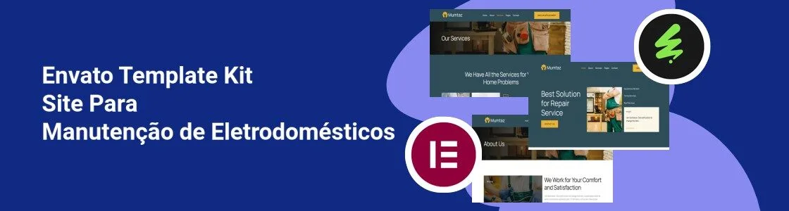 Wordpress completo template kit site para manutencao de eletrodomesticos HXNG4ZX
