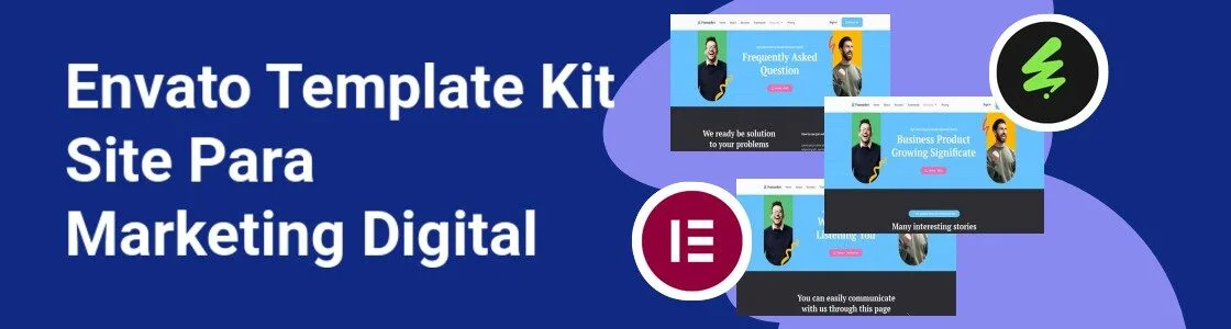 Wordpress completo template kit site para marketing digital 4Q5GU3Y