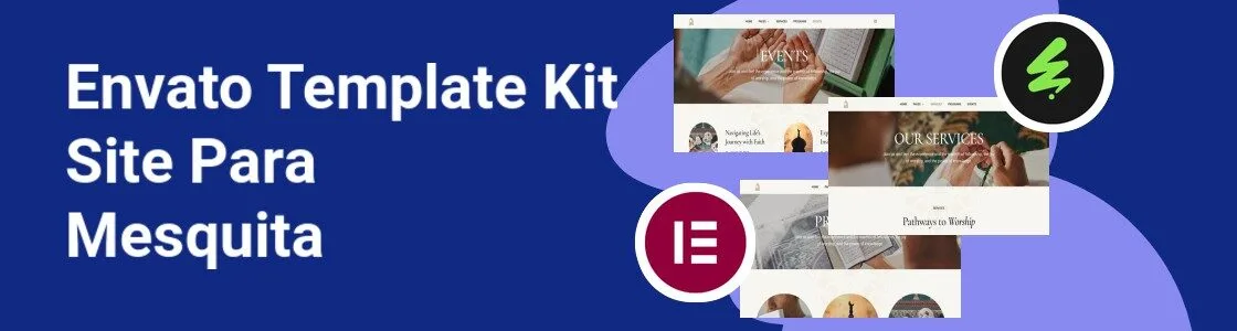 Wordpress completo template kit site para mesquita NC2W3Y5