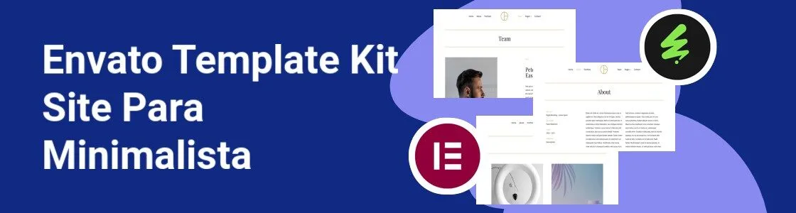 Wordpress completo template kit site para minimalista CA6SNA3