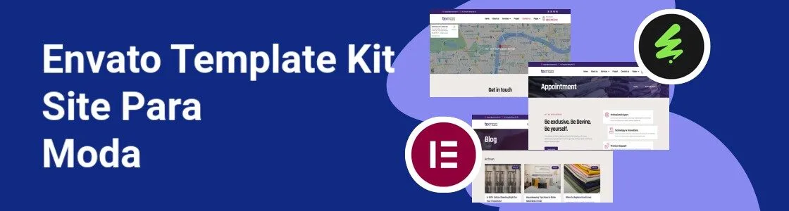 Wordpress completo template kit site para moda WSSNPSE