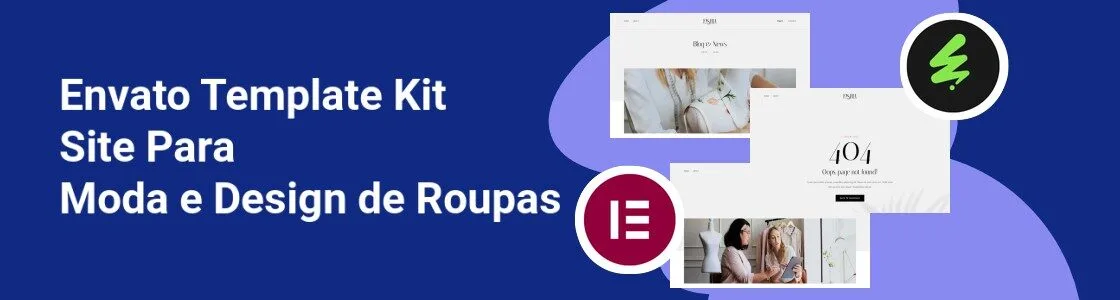 Wordpress completo template kit site para moda e design de roupas F675QV8