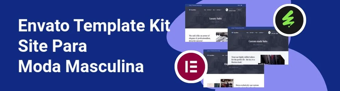 Wordpress completo template kit site para moda masculina S5V2NDT