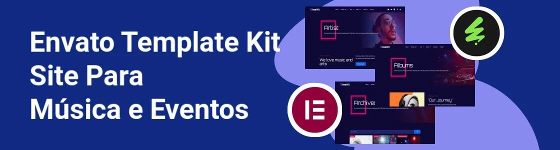 Wordpress completo template kit site para musica e eventos FHZXHGN
