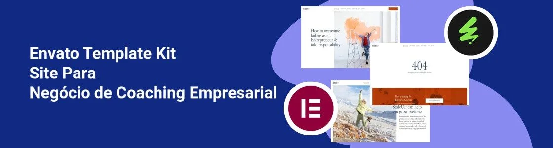 Wordpress completo template kit site para negocio de coaching empresarial FRRML9S