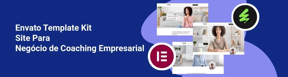 Wordpress completo template kit site para negocio de coaching empresarial GK8RB6S