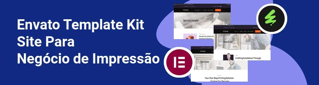 Wordpress completo template kit site para negocio de impressao T3F3DTT