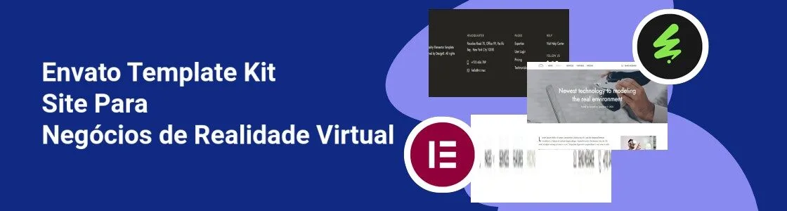Wordpress completo template kit site para negocios de realidade virtual LVXD2FR 1