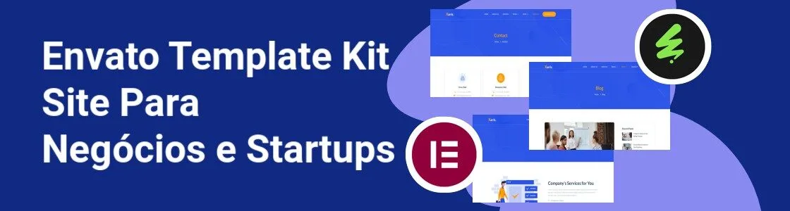 Wordpress completo template kit site para negocios e startups MJ73TXV