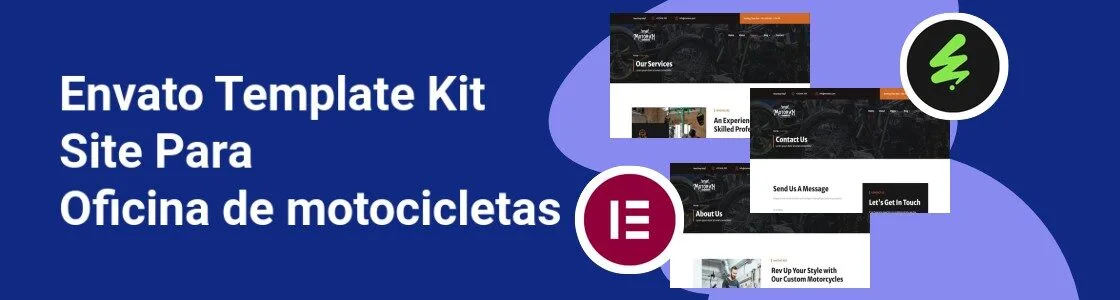 Wordpress completo template kit site para oficina de motocicletas 6YH5LHX