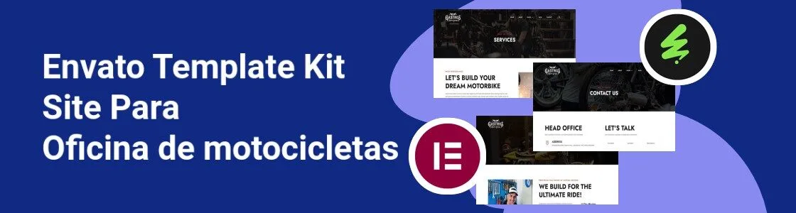 Wordpress completo template kit site para oficina de motocicletas AH3R6ZT