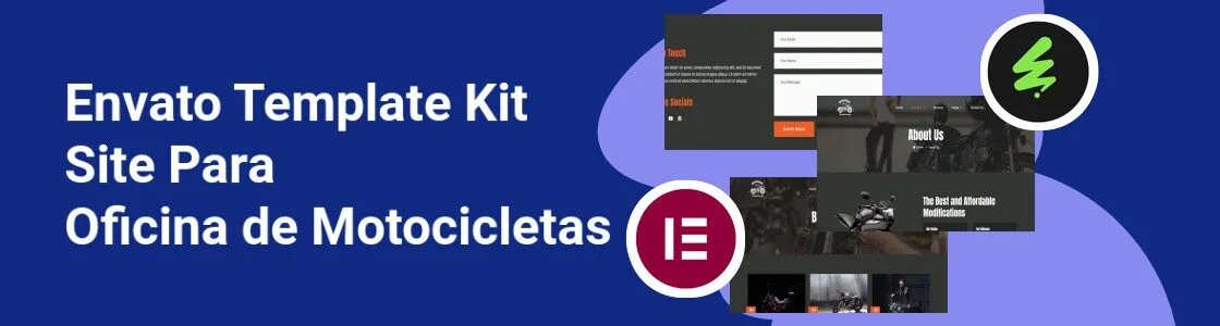 Wordpress completo template kit site para oficina de motocicletas XY5JC6A