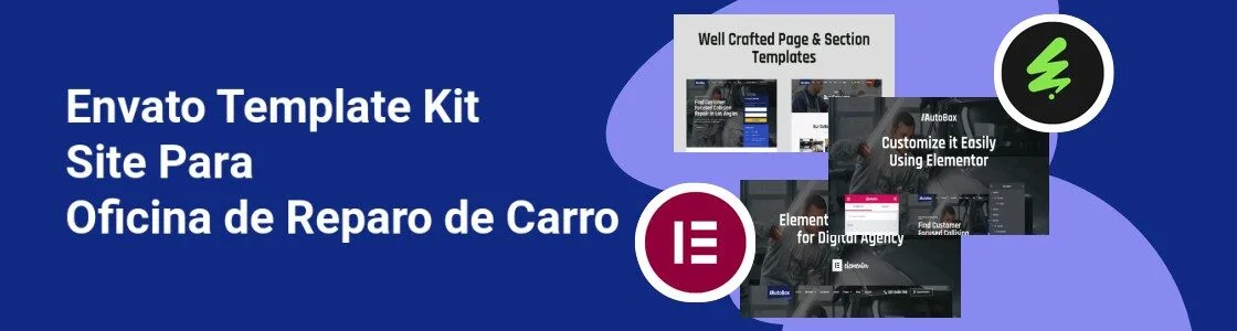 Wordpress completo template kit site para oficina de reparo de carro T7R5L5G