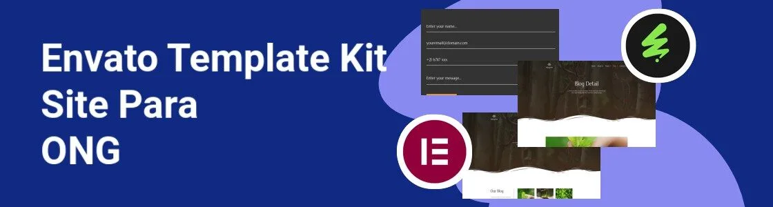 Wordpress completo template kit site para ong XKW9D66