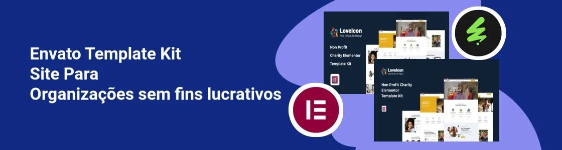Wordpress completo template kit site para organizacoes sem fins lucrativos KKKP35P