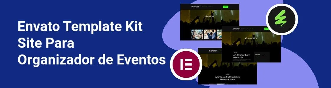 Wordpress completo template kit site para organizador de eventos 87PALRJ