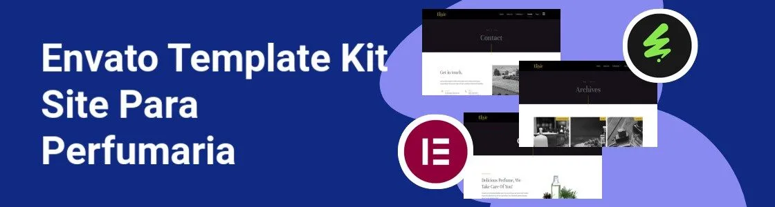 Wordpress completo template kit site para perfumaria WWFKGWX