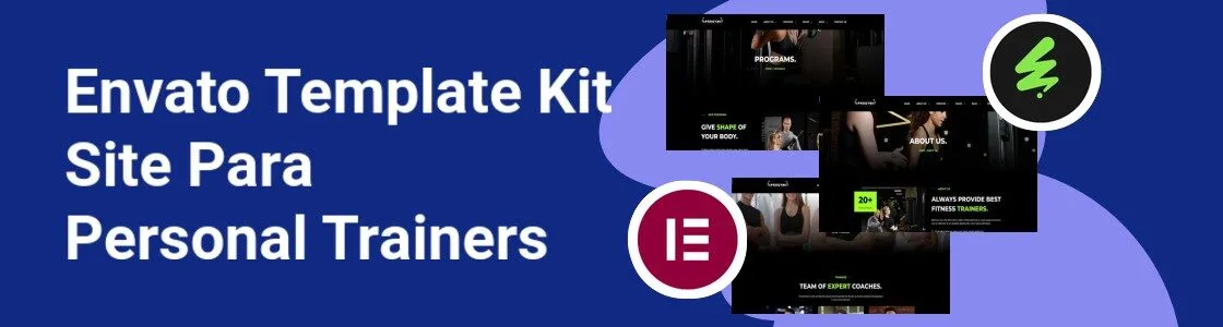 Wordpress completo template kit site para personal trainers ZF73PK7