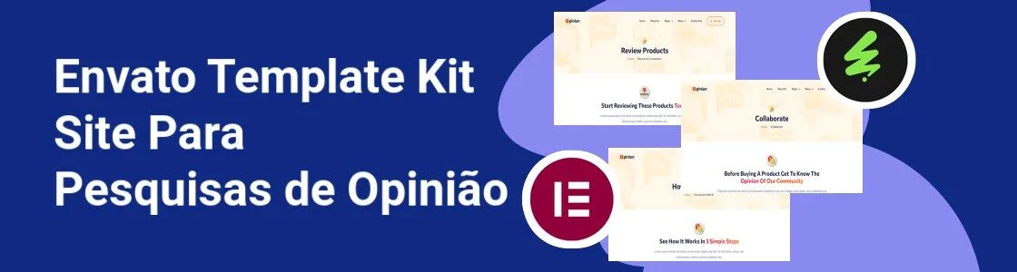 Wordpress completo template kit site para pesquisas de opiniao BWXXAJR