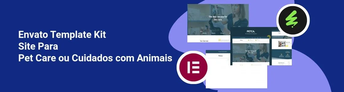 Wordpress completo template kit site para pet care ou cuidados com animais UBUU5JT